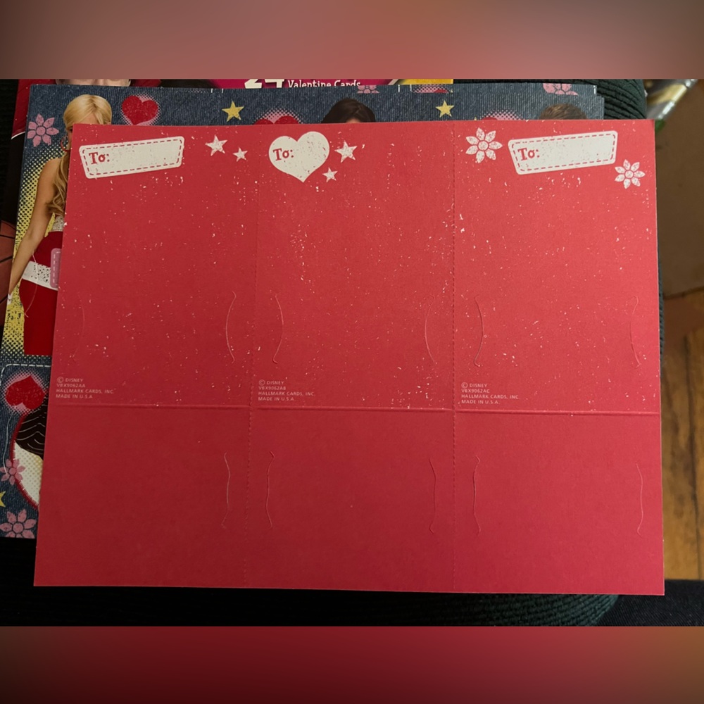 Disney High School Musical Valentines Cards - Picture 4 of 4